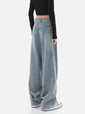 Wide Leg Baggy Denim Pants