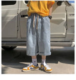 Women Streetwear Comfort Versatile Loose Fit Jorts