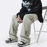 Oversized Zipper Cargo Pants
