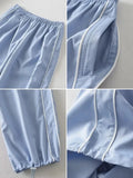 Side Strips Baggy Pants