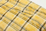 Thick Plaid Embroidered Double Sided Jacket