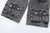 Heavy-duty Multi-pocket Cargo Jorts
