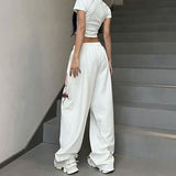 Autumn Drawstring Tied Athletic Casual Sweatpants