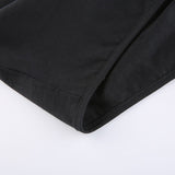 Sleeveless Skinny Black Women's Top