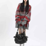 Oversized Mohair Autumn Winter Knit Sweater