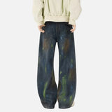 Streetwear High End Graffiti Denim Jeans