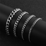 Stainless Steel Cuban Bracelets