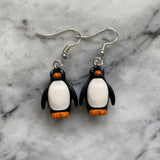 Handmade Cute Penguin Dangle Earring