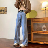 American Trendy Wide Leg Jeans