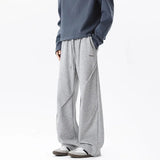 Vintage Straight Leg Pleated Sweatpants