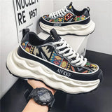 Breathable Chunky Designer Running Sneakers