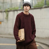 Breathable Warm Retro Simplicity Knitted Sweater