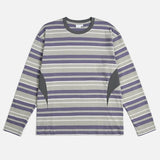 Striped Japanese Minimalist Long Sleeve T-Shirt