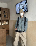 Premium Big Pocket Tooling Denim Jacket