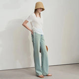 Minimalist Summer Retro Wide Leg Jeans