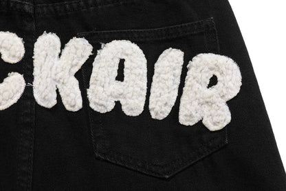 Skull Denim Jeans