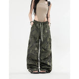 Women Cute Streetwear Trendy Tie Dye High Waist Pants