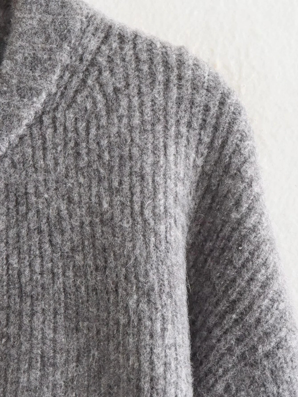 Knitted Crew Neck Sweater