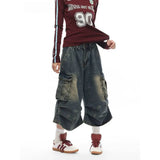 Vintage Baggy High Waist Denim Jorts