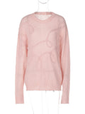 Women Butter-Smooth White Knitted Sweater