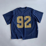 Men Breathable Mesh Layering Ball T-Shirt
