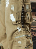 Trendy Personalized Paint Printed Cargo Pants