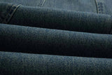 Curved Seam Wide-Leg Jeans