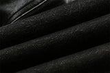 Vintage Chic Cropped Soft PU Leather Jacket