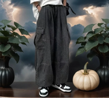 Y2K versatile Casual Wide Leg Cargo Jeans