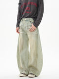 Vintage Retro Distressed Wasteland Machete Jeans