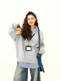 High End American Retro Pullover Sweater