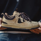 Breathable Color Block Chunky Sole Sneakers