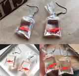 Koi Water Fish Dangle Earring