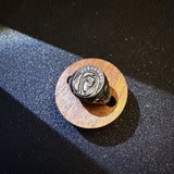 Gothic Virgin Mary Adjustable Open Ring
