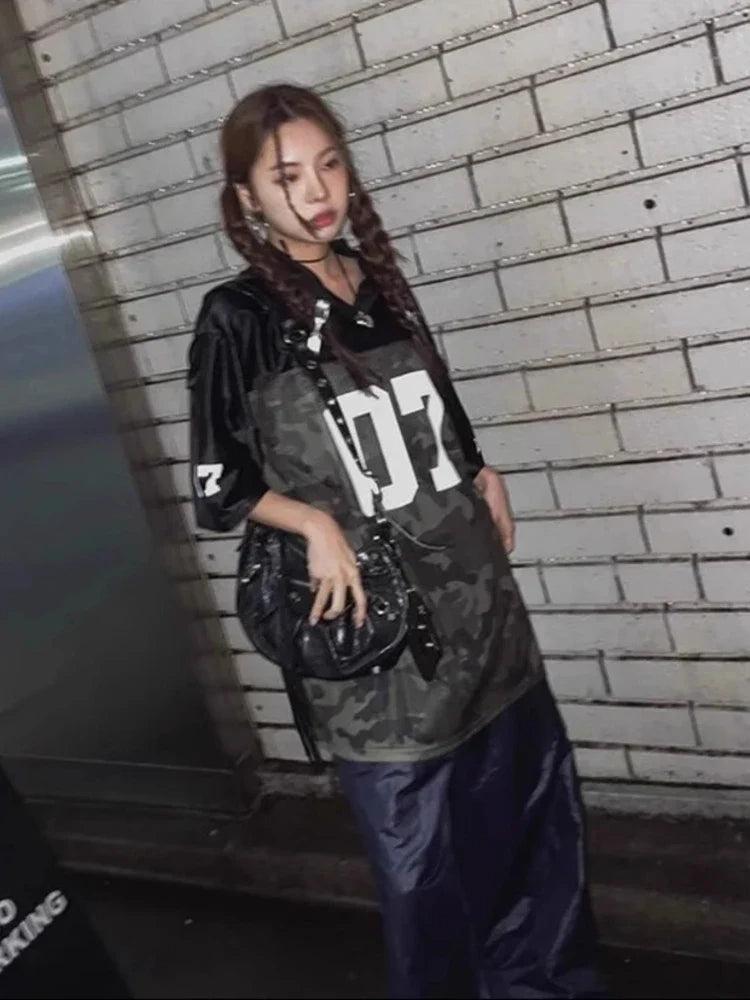 Women's Urban Camo Sports T-shirt