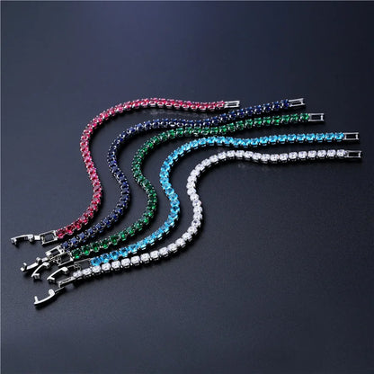 Iced Crystal Zirconia Bracelets