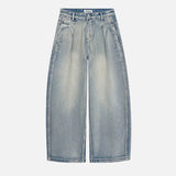 Vintage Distressed Hip Hop Washed High Jeans