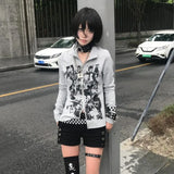 Vintage Grunge Graffiti Print T-Shirt