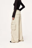 Multi Pockets Wide Leg Cargo Pants