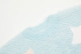 Y2K Knitted Fluffy Star Sweater