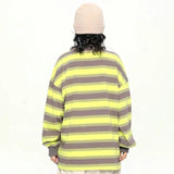 Vintage Striped Gothic Sweatshirt