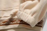 Vintage Embroidery Loose Hoodie