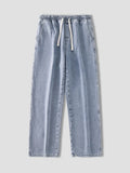 Autumn Korean Y2K Drawstring Jeans