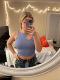 Rib-knit Tank Top