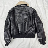 Flattering Thickened Imitation Fur Leather Jacket