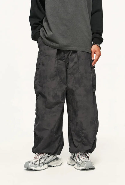 Vintage Distressed Baggy Cargo Pants