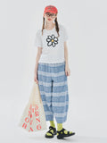 Trendy Stylish Floral Print White T-Shirt