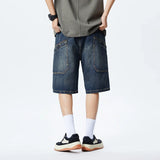 Hot Day Hero Wide Loose Denim  Short
