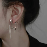 Spike Cyberpunk Irregular Shape Hoop Earrings