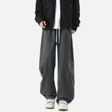 Mirrordust Trendy Loose Wide Leg Pants
